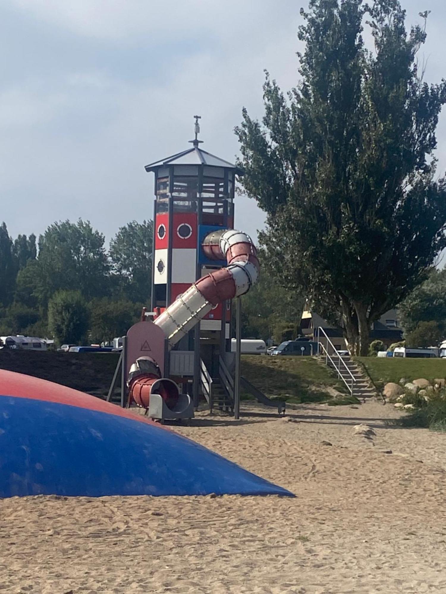 Wohnwagen Auf Dem Wulfenerhals Ca 150M Bis Zum Meer Fehmarn Extérieur photo