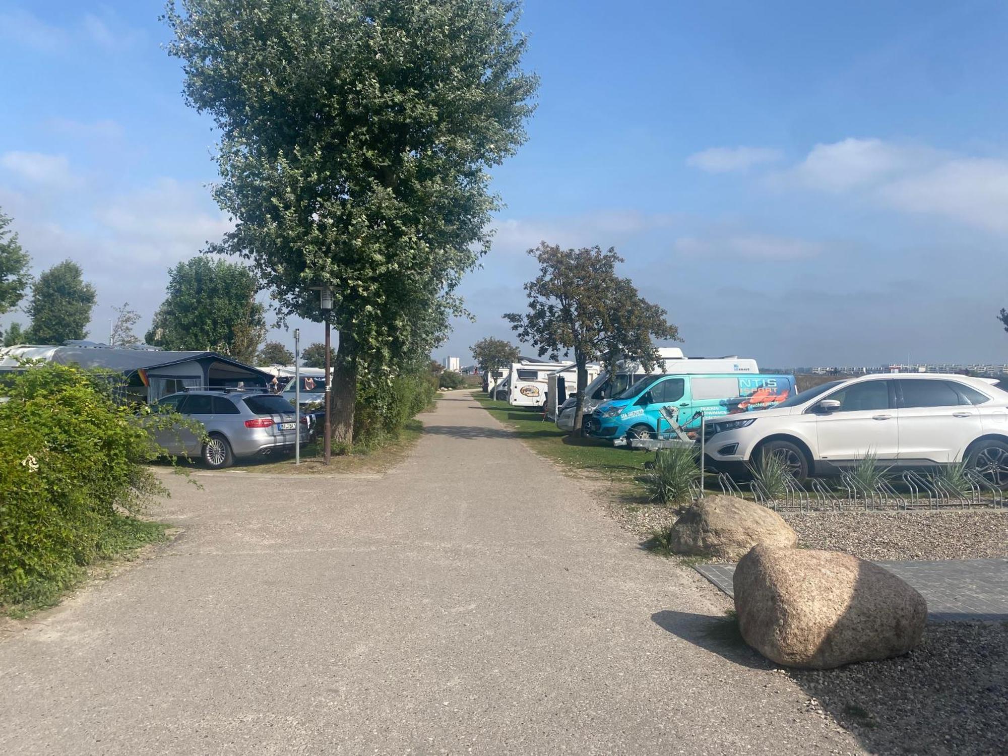 Wohnwagen Auf Dem Wulfenerhals Ca 150M Bis Zum Meer Fehmarn Extérieur photo