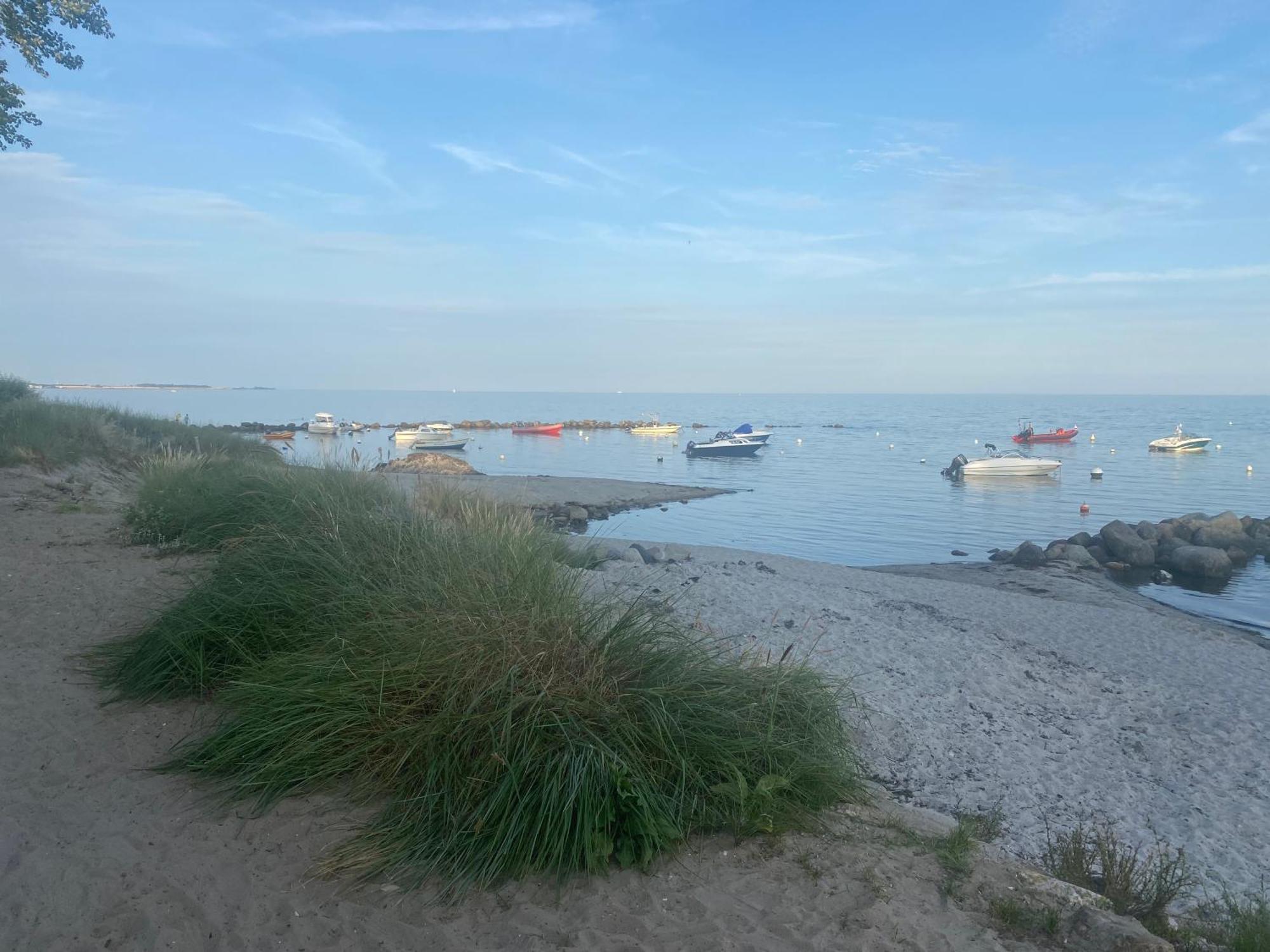Wohnwagen Auf Dem Wulfenerhals Ca 150M Bis Zum Meer Fehmarn Extérieur photo